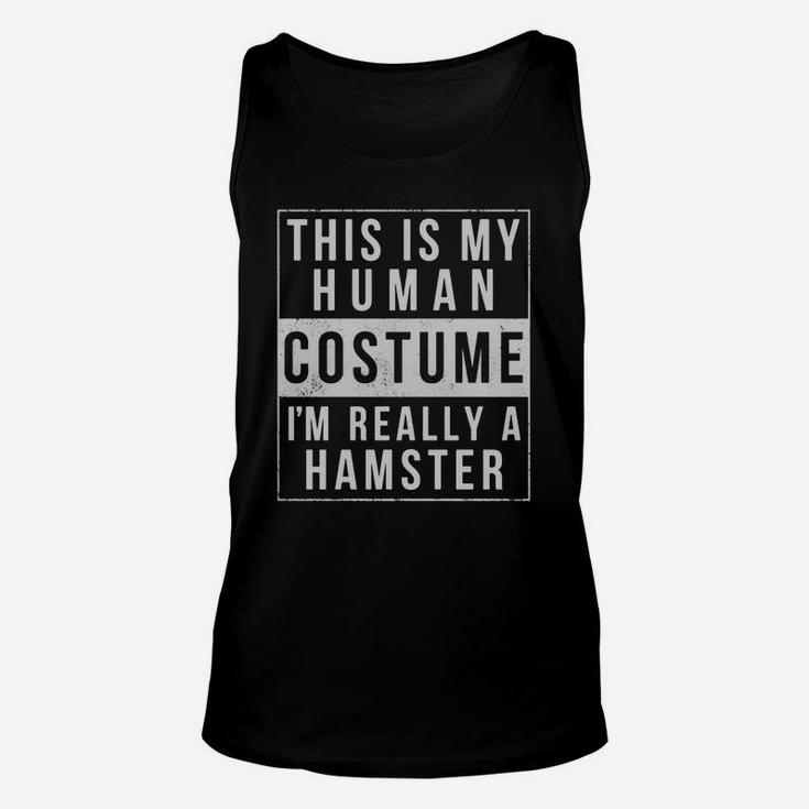 Hamster Halloween Costume Funny Easy For Kids Adults Unisex Tank Top
