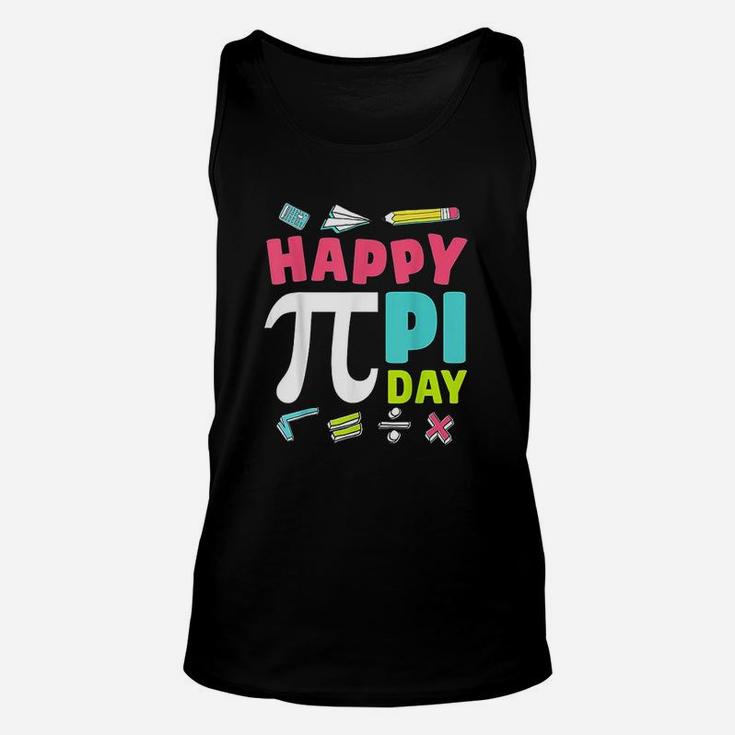 Happy Pi Day Kids Math Teachers Student Professor Pi Day Unisex Tank Top