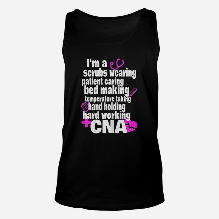 Hard Working Cna Certified Nursing Assistant Unisex Tank Top