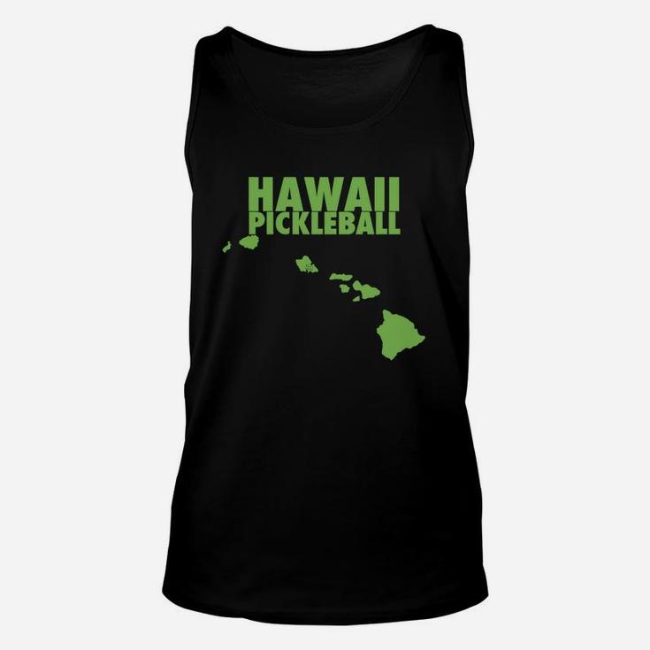 Hawaii Pickleball Funny And Cute Pickleball Tee Shirt Unisex Tank Top