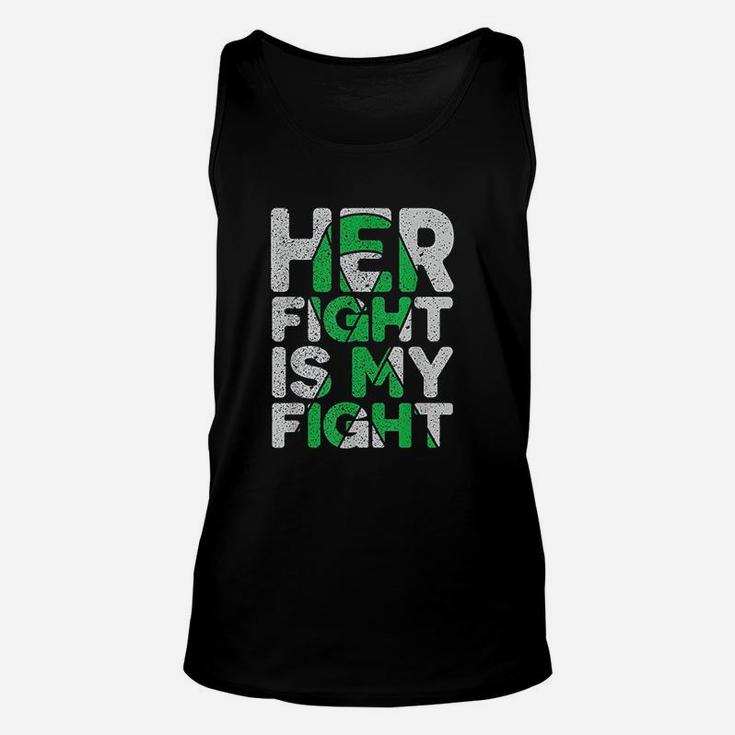 Her Fight Is My Fight Cerebral Palsy Support Unisex Tank Top