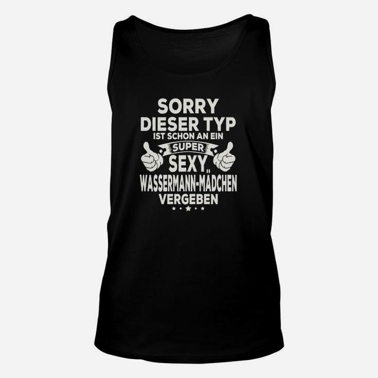 Herren Unisex TankTop Wassermann-Mädchen Besetzt, Lustiges Spruch Unisex TankTop