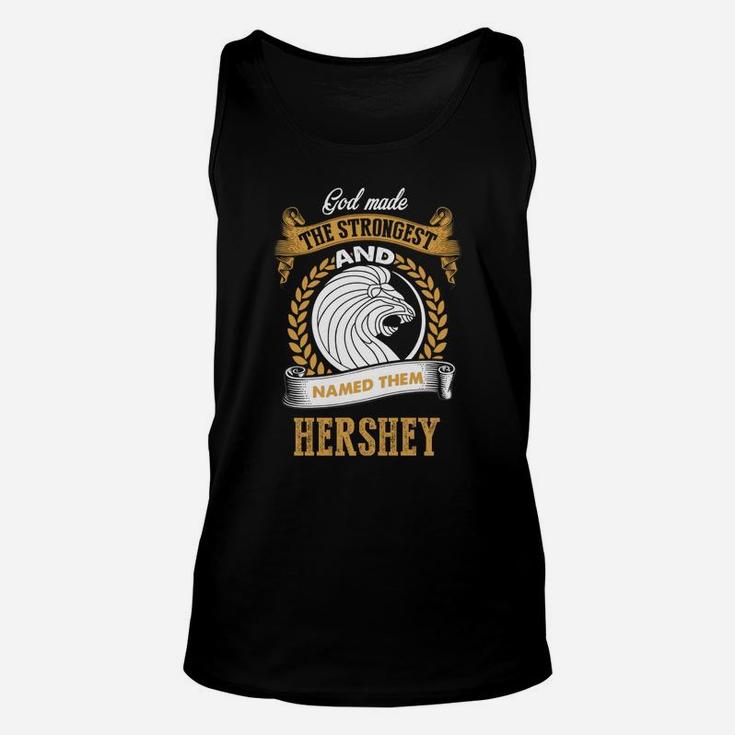 Hershey Shirt, Hershey Family Name, Hershey Funny Name Gifts T Shirt Unisex Tank Top