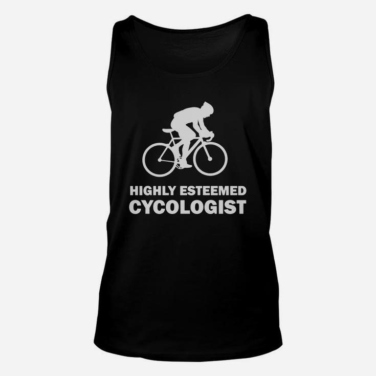 Highly Esteemed Cycologist Unisex Tank Top