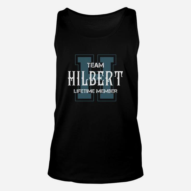 Hilbert Shirts - Team Hilbert Lifetime Member Name Shirts Unisex Tank Top