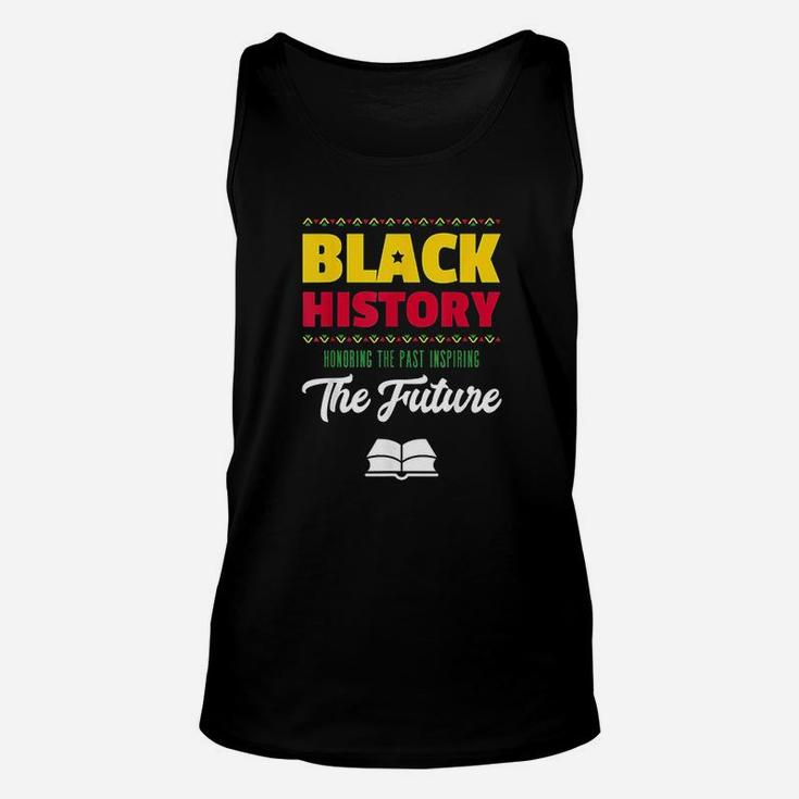 Honoring Past Inspiring Future African Black History Month Unisex Tank Top