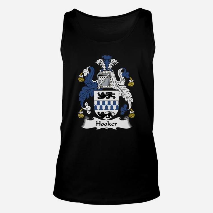 Hooker Family Crest British Family Crests Unisex Tank Top