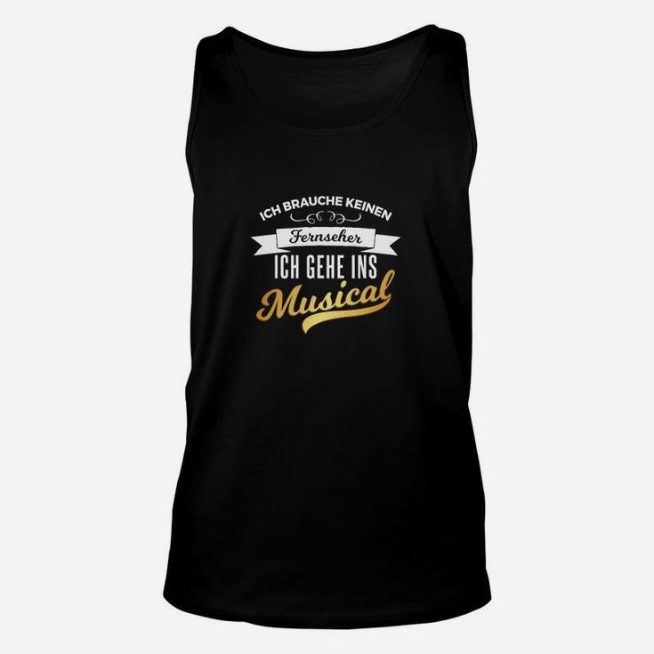 Humorvolles Musical-Liebhaber Unisex TankTop, Therapeuten-Ersatz