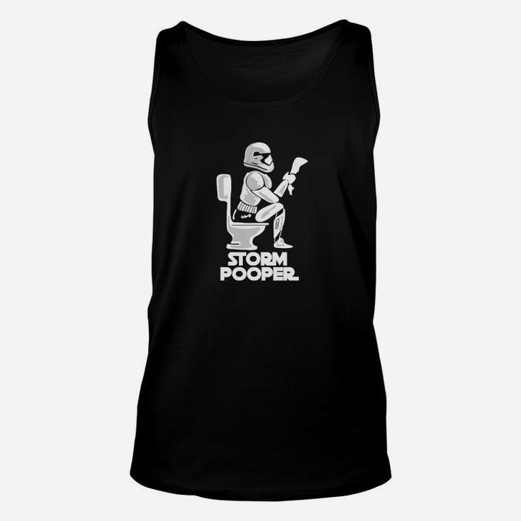 Humorvolles Storm Pooper Unisex TankTop, Parodie-Design für Star Wars Fans