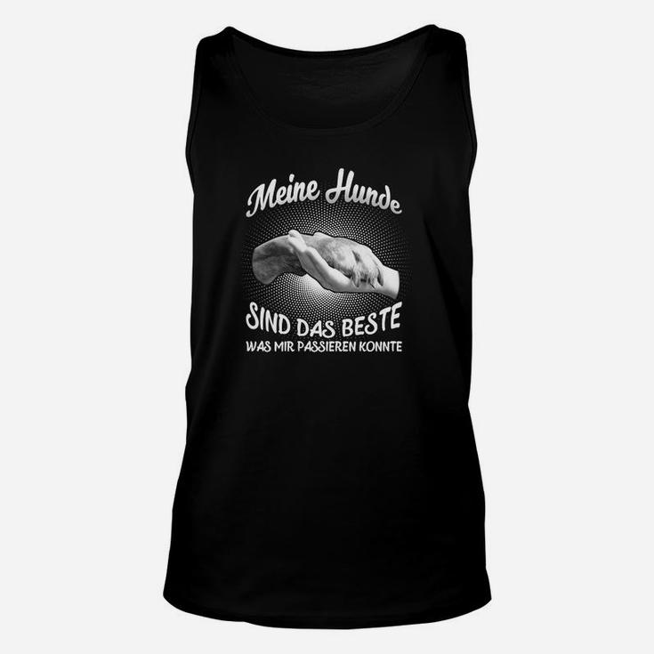 Hunde-Liebhaber Unisex TankTop mit Pfotenabdruck - Meine Hunde Beste