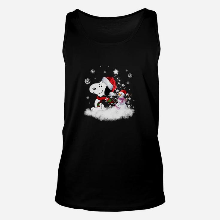 Hunde-Lustiger Schnee-Weihnachtss- TankTop