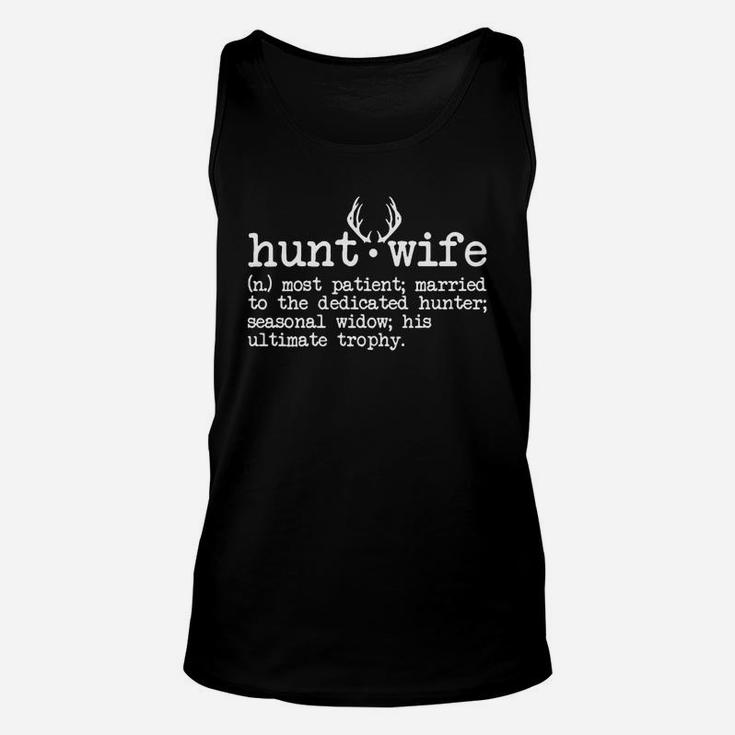 Hunt Wife Definition Unisex Tank Top