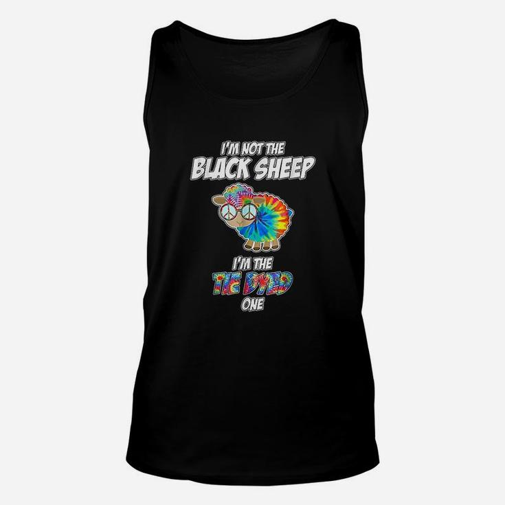 I Am Not The Black Sheep I Am The Tie Dyed One Hippie Unisex Tank Top