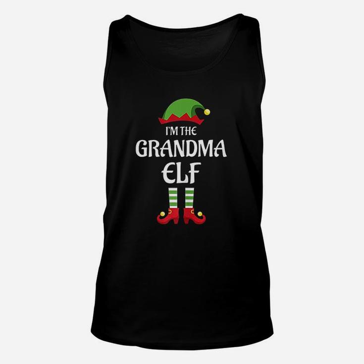 I Am The Grandma Elf Christmas Unisex Tank Top