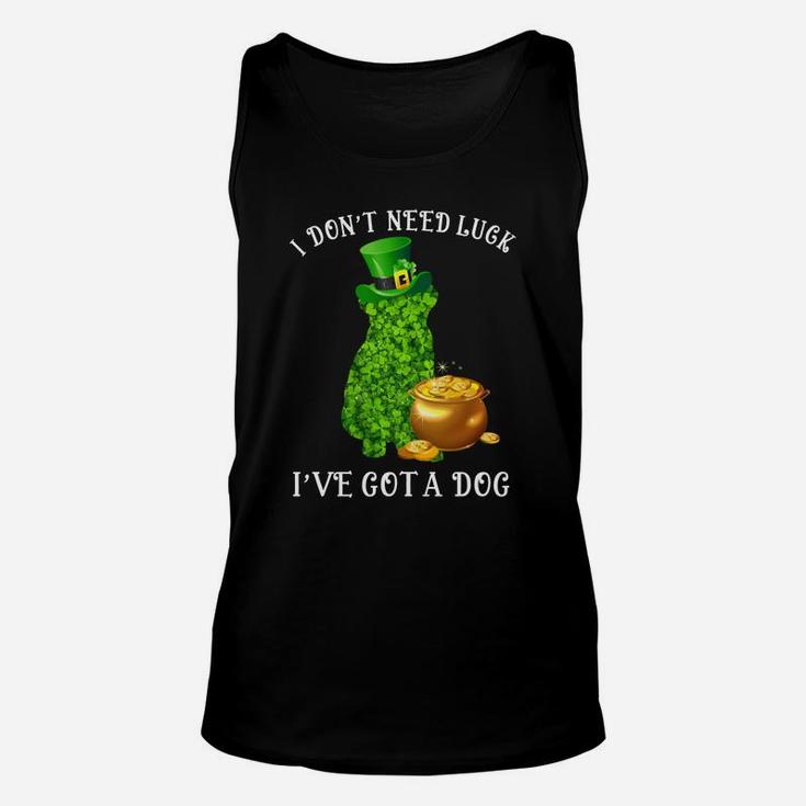 I Do Not Need Luck I Have Got A Bernese Mountain Shamrock St Patricks Day Dog Lovers Unisex Tank Top