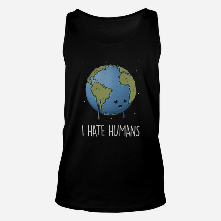 I Hate Humans Unisex Tank Top