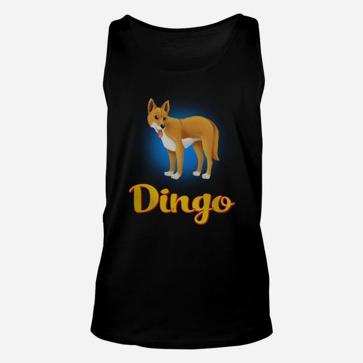 I Love Dingo Unisex Tank Top
