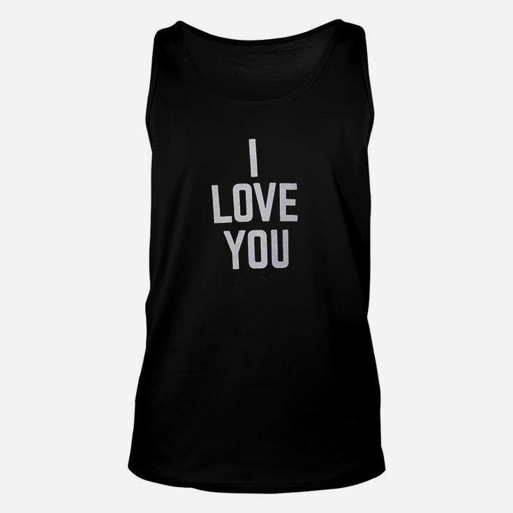 I Love You Dogs Unisex Tank Top