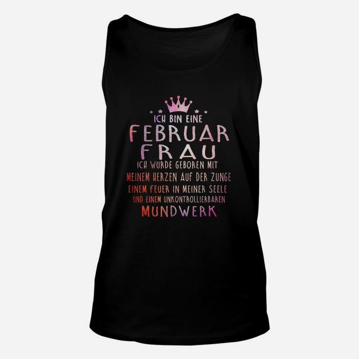 Ich Bin Ein Februar Frau TankTop