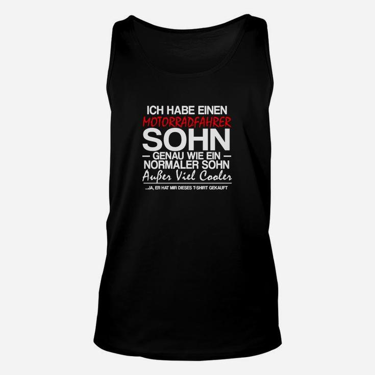 Ich Habe Einen Motorradfahrer Sohn TankTop