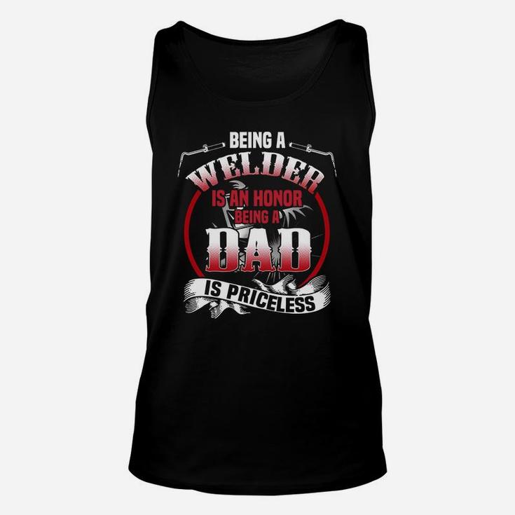 I'm A Welder Dad Shirt - Welding T-shirt Unisex Tank Top