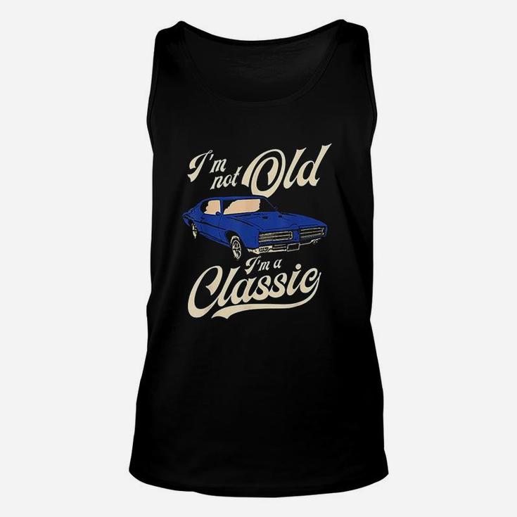 Im Not Old Im A Classic Vintage Muscle Car Unisex Tank Top