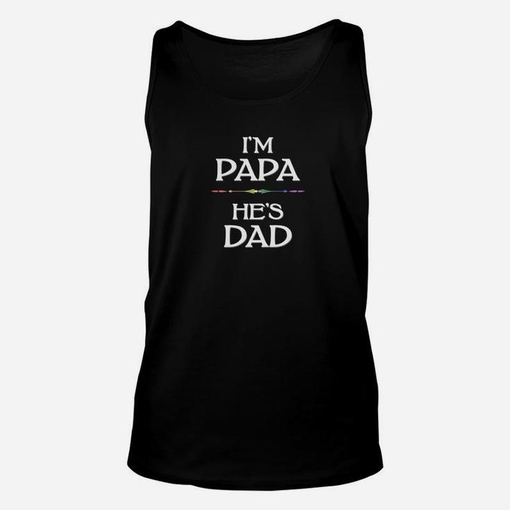 Im Papa Hes Dad Lgbt Gay Fathers Unisex Tank Top