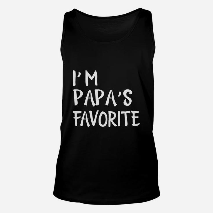 Im Papas Favorite Shirt, best christmas gifts for dad Unisex Tank Top
