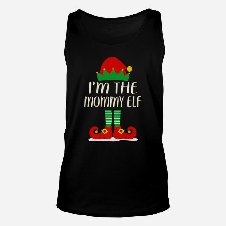 Im The Mommy Elf Matching Family Christmas Gift Unisex Tank Top