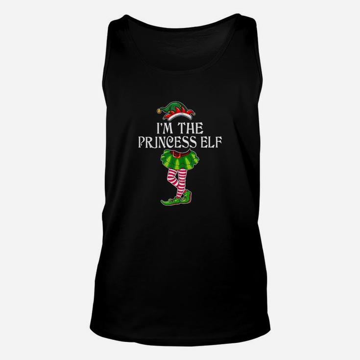 I'm The Princess Elf Christmas Matching Family Group Funny Unisex Tank Top