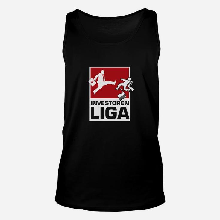 Investoren Liga Themen-Unisex TankTop, Grafik-Design für Finanzfans