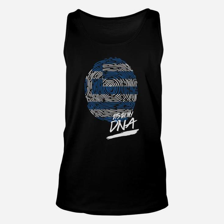 It Is In My Dna Greece Baby Proud Country Flag Unisex Tank Top