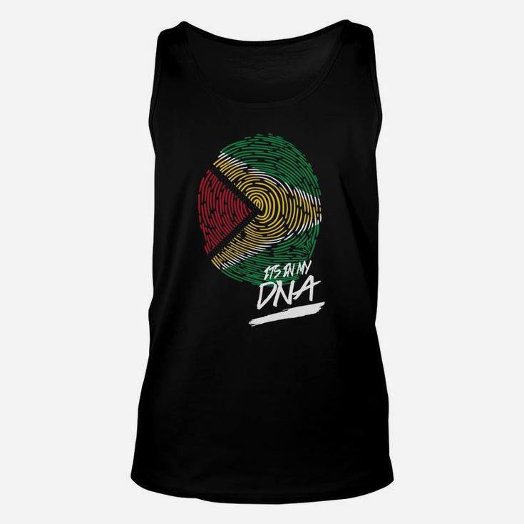 It Is In My Dna Guyana Baby Proud Country Flag Unisex Tank Top