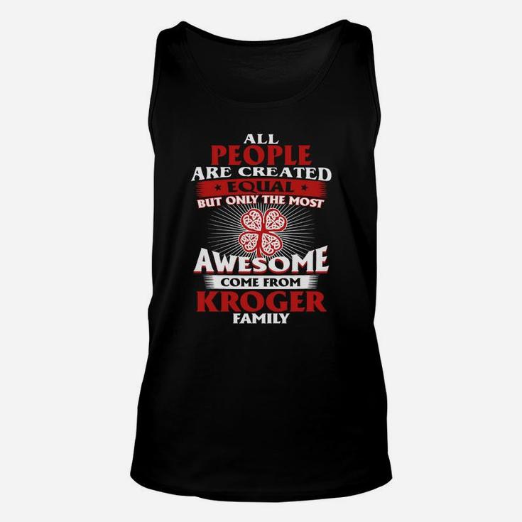 It's A Kroger Thing You Wouldn't Understand - Name Custom T-shirts Unisex Tank Top