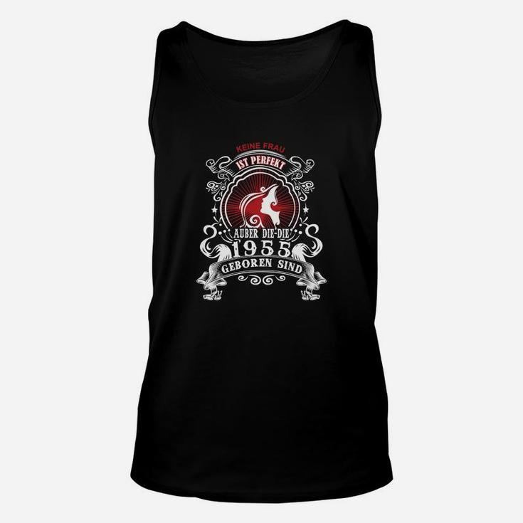 Jahrgang 1958 Vintage Unisex TankTop, Feuerwehr-Motiv Geburtstags-Unisex TankTop