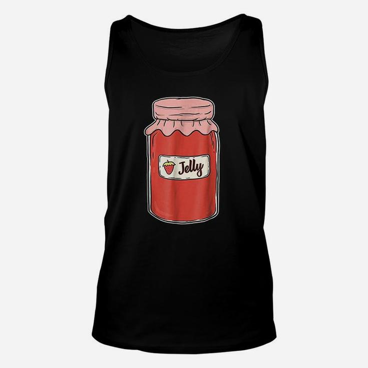 Jelly Jar Matching For Couples And Best Friends Unisex Tank Top