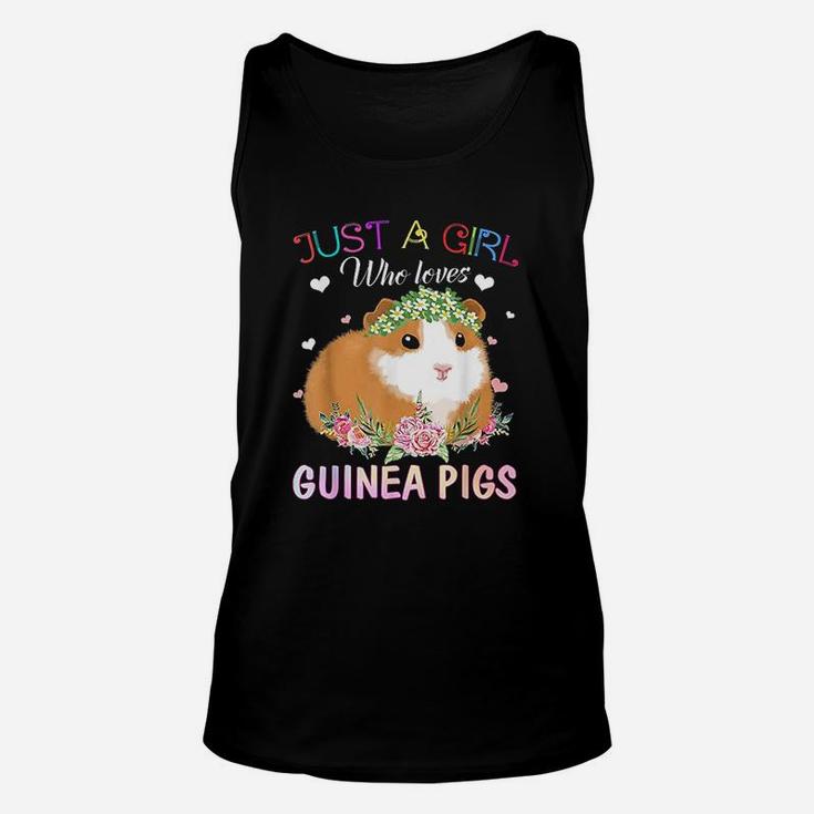Just A Girl Who Loves Guinea Pigs Animal Lover Gift Unisex Tank Top