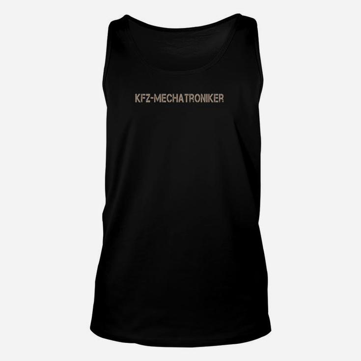 KFZ-Mechatroniker Schwarzes Unisex TankTop, Berufsstolz Freizeitmode