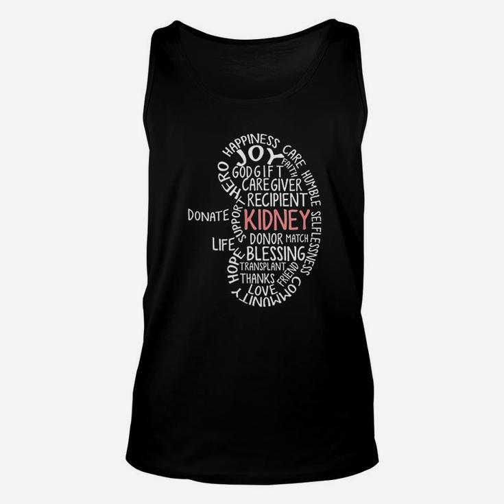 Kidney Transplant Donor Donate Surgery Recovery Gifts Unisex Tank Top