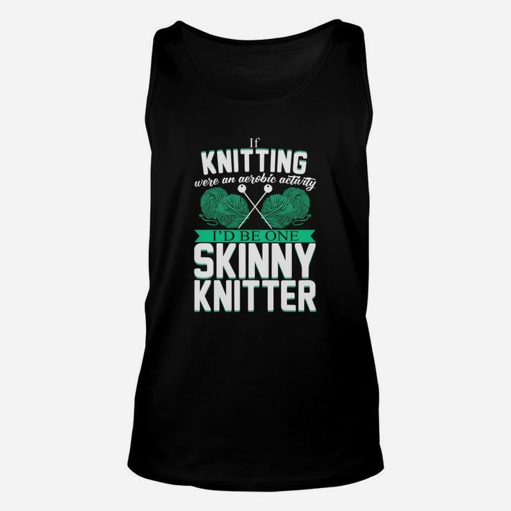 Knitter Shirt Influent Knitting Tee Knitter Shirt Unisex Tank Top