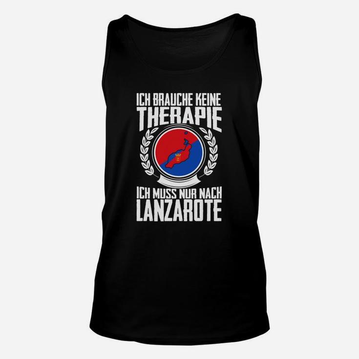 Lanzarote Therapie Unisex TankTop Lustig, für Reise- und Inselbegeisterte