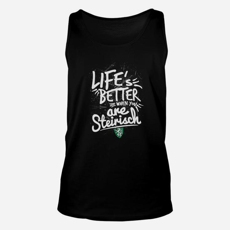 Lebensfreude, Wenn Sie Steirisch Sind Unisex TankTop