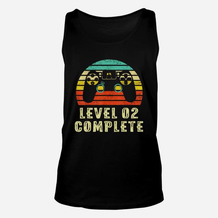 Level 2 Complete Vintage Celebrate 2nd Wedding Shirt Unisex Tank Top