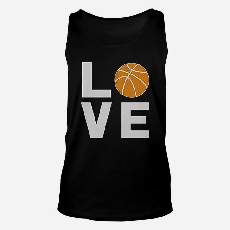 Love Basketball Basketball Fans Player Cool Unisex Tank Top