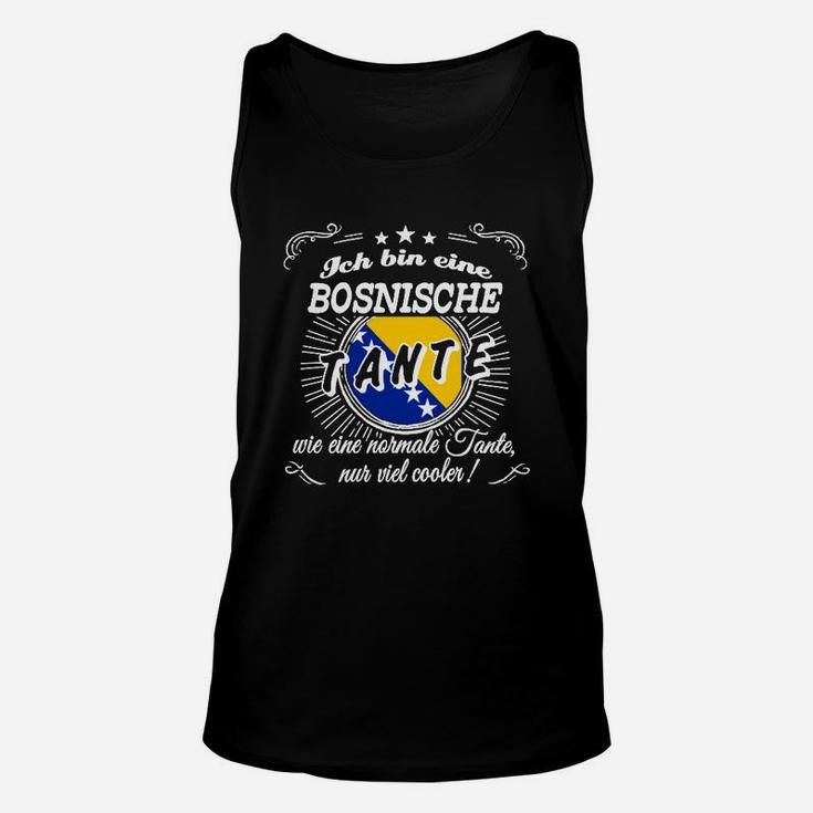 Lustiges Bosnische Tante Unisex TankTop, Stolz & Cool