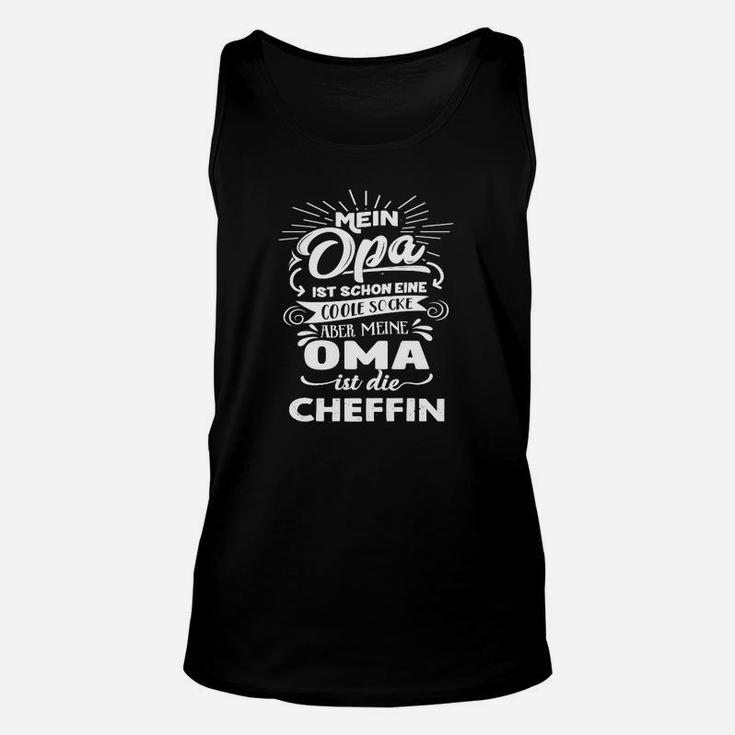 Lustiges Enkel-Oma Beziehung Unisex TankTop, Cool Socke Spruch