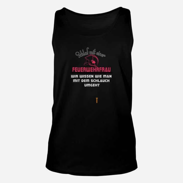 Lustiges Feuerwehrfrau Unisex TankTop Schlauch-Umgang