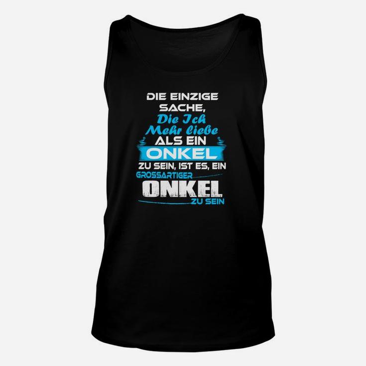 Lustiges Onkel Unisex TankTop mit deutschem Spruch, Ideal für Onkel