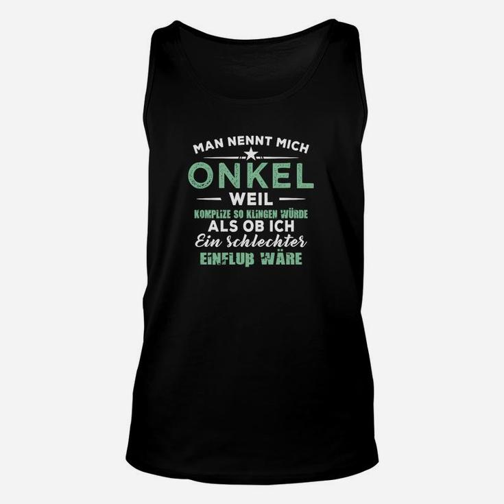 Lustiges Onkel Unisex TankTop mit witzigem Spruch, Geburtstag & Familienfeier