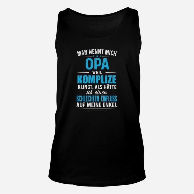 Lustiges Opa Komplizen Unisex TankTop - Ideal für humorvolle Großväter